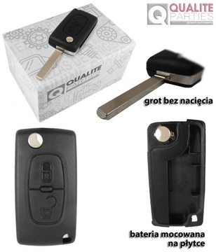 OBUDOWA KLUCZYKA PILOT CITROEN C2 C3 C4 C8