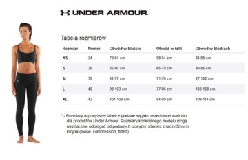 UNDER ARMOUR LEGINSY SPEEDPOCKET RUN CZ 1323044 XS