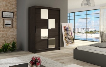 фото ориг. №4, Гардероб сдвижная miami 3 120 с зеркалом 5 цветов