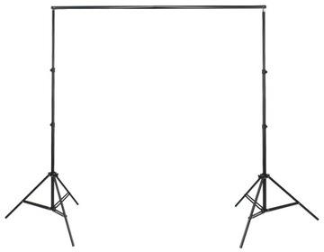 ZESTAW DO TEŁ TŁA 2x STATYWY 2,3m BELKA 170cm
