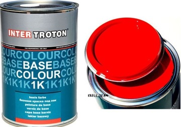 LAKIER BAZA DO AUT CZYSTO CZERWONA 1 L TROTON 734
