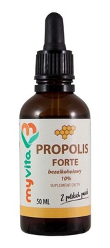 PROPOLIS bezalkoholowy 10% krople MYVITA