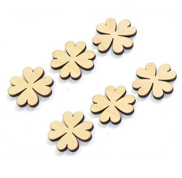 SCRAPKI 6x KWIATEK KONICZYNA KWIATKI 31x31mm DO84