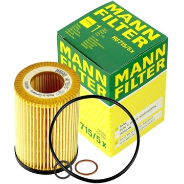 MANN FILTER FILTR OLEJU HU715/5x BMW 6 E63 N62 B44