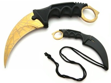 PRAWDZIWY KARAMBIT CS:GO NÓŻ NECK PAZUR N062J