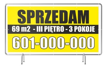 Baner SPRZEDAM Dom/Mieszkanie/Działkę - 20 wzorów