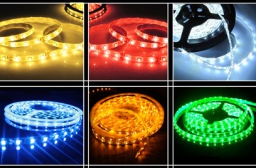 Комплект светодиодных лент 3 м 3528 IP65 POWER SUPPLY DC SOCKET