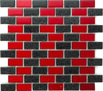 Стеклянная кирпичная мозаика ROVA-804/JCB04 HIT