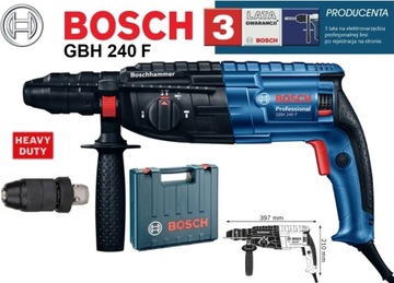 УДАРНАЯ ДРЕЛЬ BOSCH GBH 240 F + КОРПУС + РУЧКА