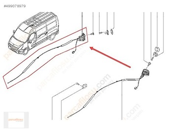 ЗАМОК РАЗДВИЖНОЙ ДВЕРИ ПРАВОЙ MASTER 2.3 DCI 10-