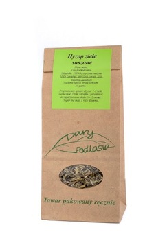 Hyzop ziele hyzopu - Zioła - 50g - Dary Podlasia