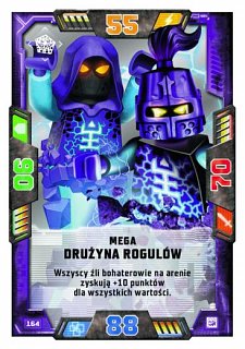 karta nr 164 mega drużyna rogu lego nexo knights 2