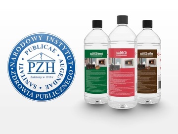 BIOPALIWO BIOETANOL PŁYN paliwo DO BIOKOMINKA ATEST PZH