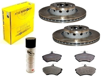 tarcze klocki AUDI 80 B4 PRZOD wentylowane 280mm