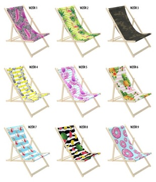 КРАСИВЫЙ СКЛАДНОЙ СТУЛ ДЛЯ ПЛЯЖА, БАССЕЙНА, САДА, ПЛАМЯЩЕГО