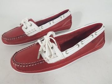 SEBAGO SHOES МОКАСИНЫ 100% КОЖА R38 UK 5