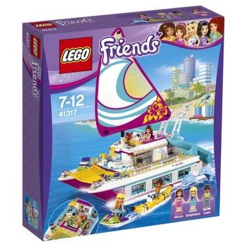 KLOCKI LEGO FRIENDS SŁONECZNY KATAMARAN 41317