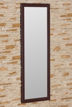 ЗЕРКАЛО в раме 140Х50 ВЕНГЕ БЕЛЫЙ ДУБ SONOMA COLORS