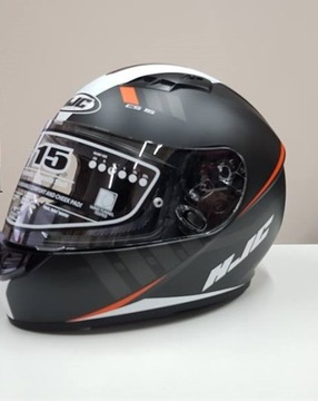 Kask integralny HJC SC-15 SPACE black/orange M