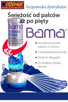 3X BAMA DEODORANT FRESH SPORT SHOES освежитель