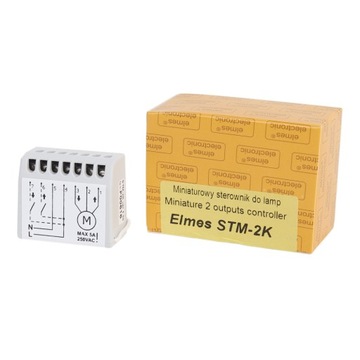 STM-2K Sterownik urządzeń - LAMP - 230VAC - ELMES