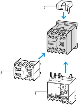 Stycznik mocy 9A 3P 1Z 0R DILEM-10 | EATON | DILE | 051786 230V AC