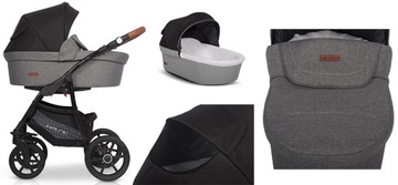 КОЛЯСКА RIKO BASIC 3IN1 CABRIOFIX, АКСЕССУАРЫ GREY FOX