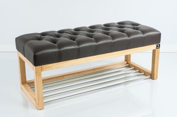 фото ориг. №8, Cabinet shoes with seat emra wood 120 x 40 x 40 centimeters alder
