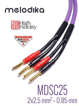 Melodika MDSC2530 Kabel głośnikowy 2x2,5mm2 3m - 2szt