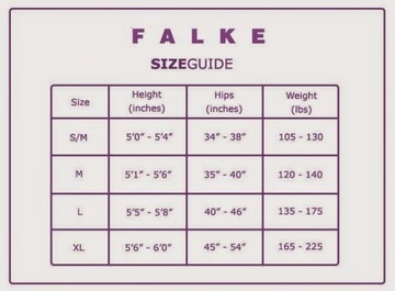 Rajstopy FALKE 40 PEPITA BORDO OKAZJA -80% L 44-46