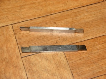 Nóż przecinak stalka HSS 3 x 10 mm długość 75 mm