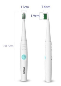 ЗВУКОВАЯ ЗУБНАЯ ЩЕТКА A39 + 2 НАСАДКИ