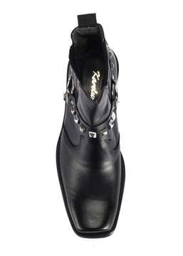 NOWOŚĆ Kowbojki model K-610 Skóra roz. 39-46