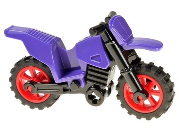 LEGO Motor krosowy 50860c08 purpurowy ciemny