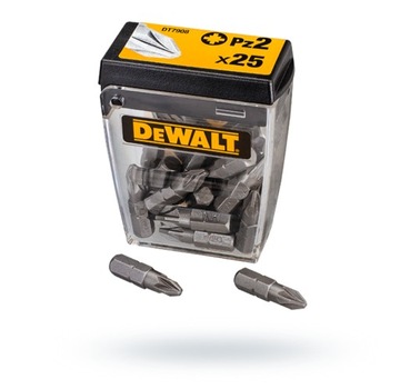 НАКОНЕЧНИКИ НАКОНЕЧНИКИ Pz2 25шт DEWALT DT7908 + РУЧКА