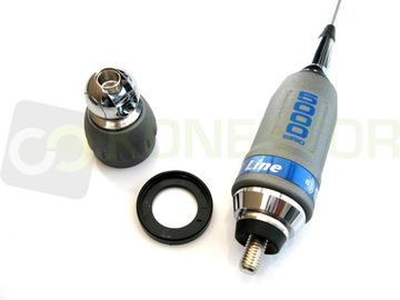 SIRIO TURBO 5000 MAG 145 CB АНТЕННА 196 см, кабель 3,6