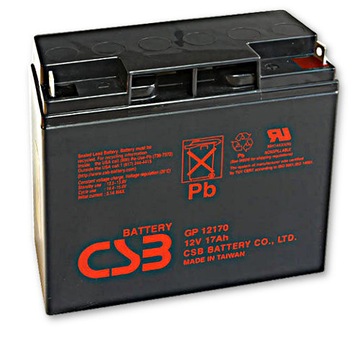 Гелевый аккумулятор CSB GP12170 12 В, 17 Ач для APC
