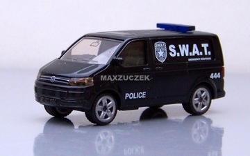 Siku 1407 VW MULTIVAN S.W.A.T. ПОЛИЦИЯ черный