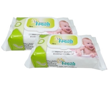 Chusteczki nawilżane Fresh Baby KARTON 30 x 72 szt