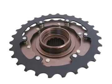 ВИНТОВЫЙ КОЛЕСО WOL01 6-РЯДНЫЙ SHIMANO TZ500