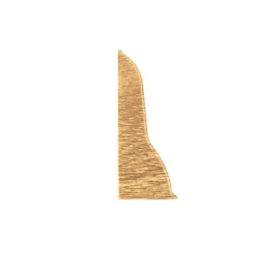Zakończenie Lewe do Listwy 62mm PCV DĄB STARY