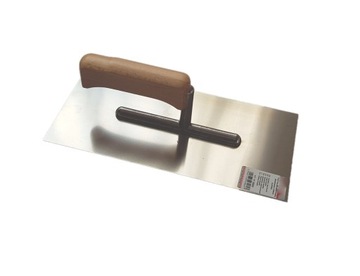 фото ориг. №4, Trowel stainless steel wooden handle glass aluminum 270 mm smooth