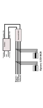 Лестничное освещение RGB LED 12В и 60мм