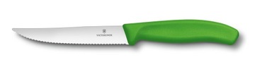 Victorinox 6.7936.12L4, Нож для стейка, зубчатое лезвие 12 см, Swiss Classic