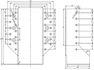 СОЕДИНИТЕЛЬ КРОНШТЕЙНА БАЛКИ WB28 80x180 СЕРТИФИКАТ