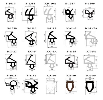 Уплотнители окон С-1559А и С-1560А