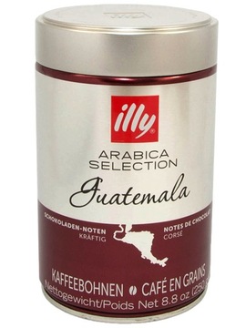 Kawa ziarnista illy Monoarabica Gwatemala 250g