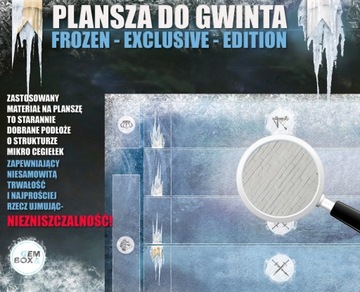 Plansza do gry Karcianej GWINT- FROZEN EXCLUSIVE