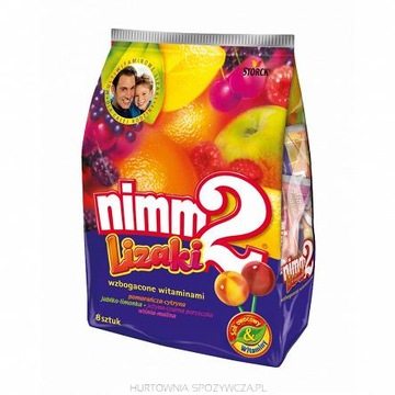 Nimm Lollipops 2 80G Lollipop Flavor - 8 штук