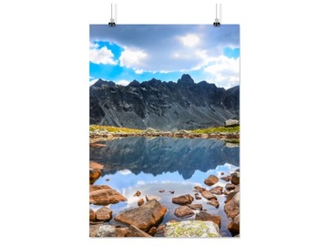 PLAKAT TATRY POLSKA GÓRY 59x42 CM 16 WZORÓW MATOWY